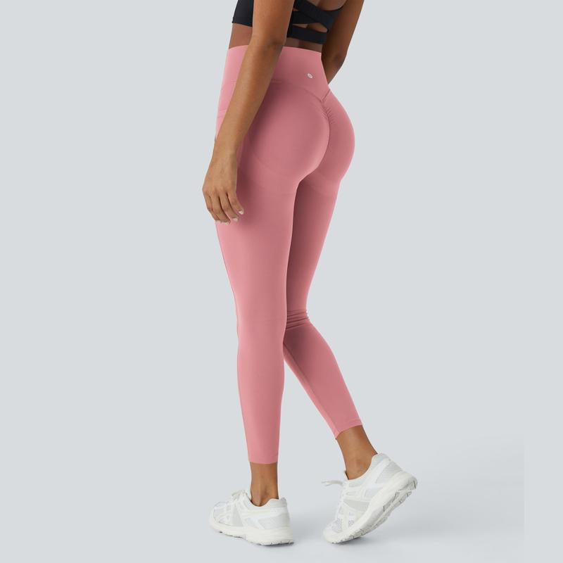 Halara Women'S Ultrasculpt Socinched High Waisted Scrunch Butt Lifting Tummy Control Side Pocket Training Leggings No Front Crotch Seam#Outdoorfun
