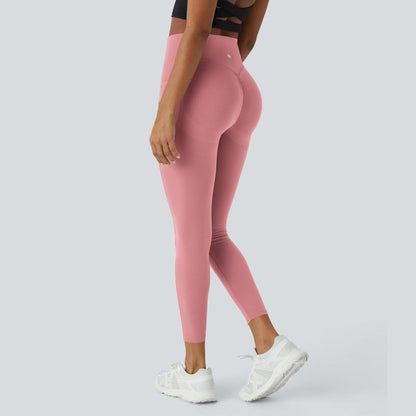 Halara Women'S Ultrasculpt Socinched High Waisted Scrunch Butt Lifting Tummy Control Side Pocket Training Leggings No Front Crotch Seam#Outdoorfun