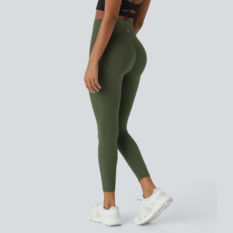 Halara Women'S Ultrasculpt Socinched High Waisted Scrunch Butt Lifting Tummy Control Side Pocket Training Leggings No Front Crotch Seam#Outdoorfun