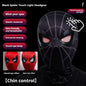 Movie Headgear Electric Remote Control Blinking Luminous Mask Halloween Cos Boy Mask Toy
