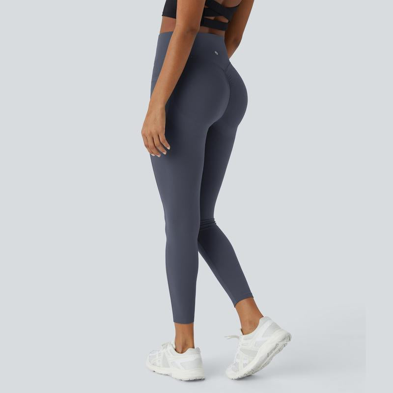 Halara Women'S Ultrasculpt Socinched High Waisted Scrunch Butt Lifting Tummy Control Side Pocket Training Leggings No Front Crotch Seam#Outdoorfun