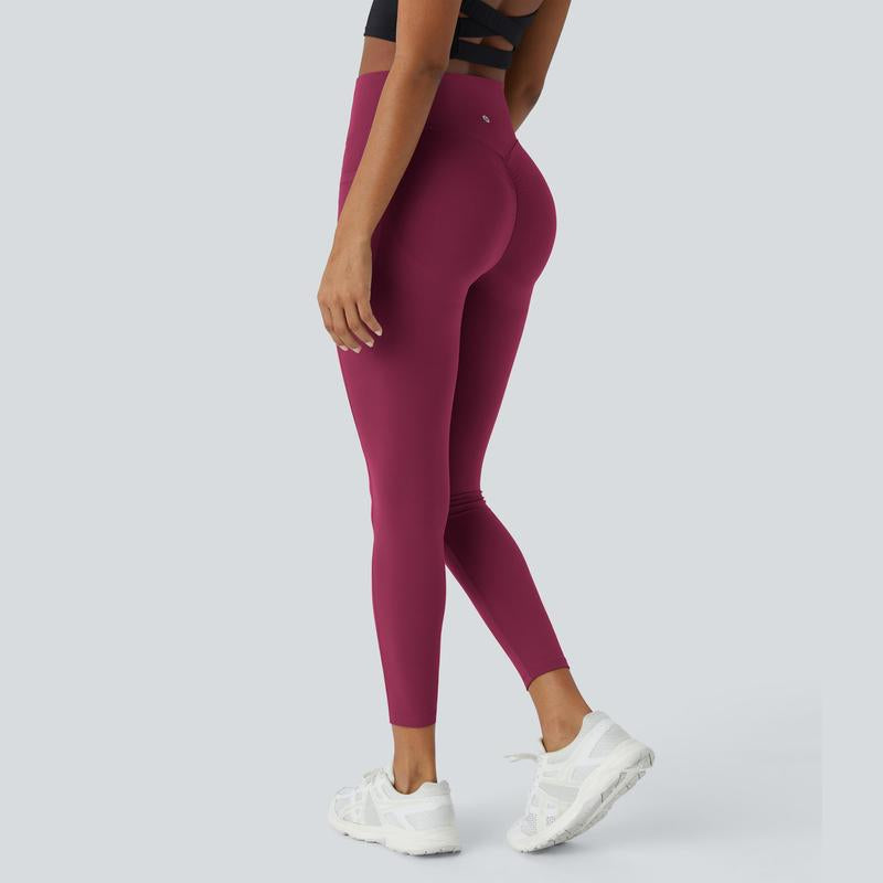 Halara Women'S Ultrasculpt Socinched High Waisted Scrunch Butt Lifting Tummy Control Side Pocket Training Leggings No Front Crotch Seam#Outdoorfun
