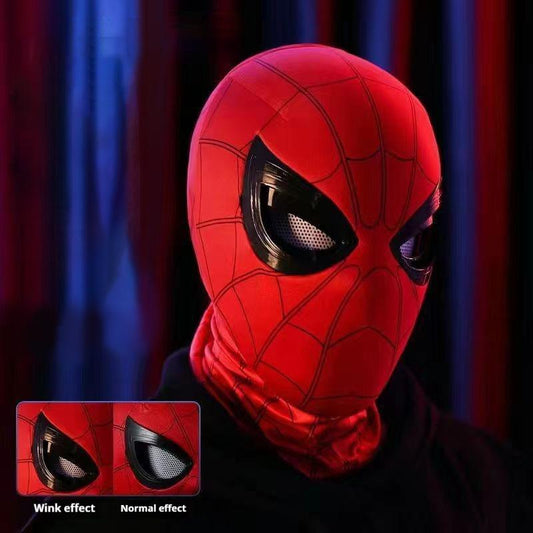 Movie Headgear Electric Remote Control Blinking Luminous Mask Halloween Cos Boy Mask Toy