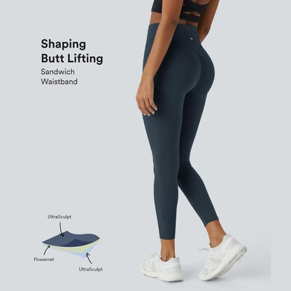 Halara Women'S Ultrasculpt Socinched High Waisted Scrunch Butt Lifting Tummy Control Side Pocket Training Leggings No Front Crotch Seam#Outdoorfun