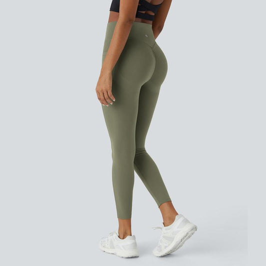 Halara Women'S Ultrasculpt Socinched High Waisted Scrunch Butt Lifting Tummy Control Side Pocket Training Leggings No Front Crotch Seam#Outdoorfun