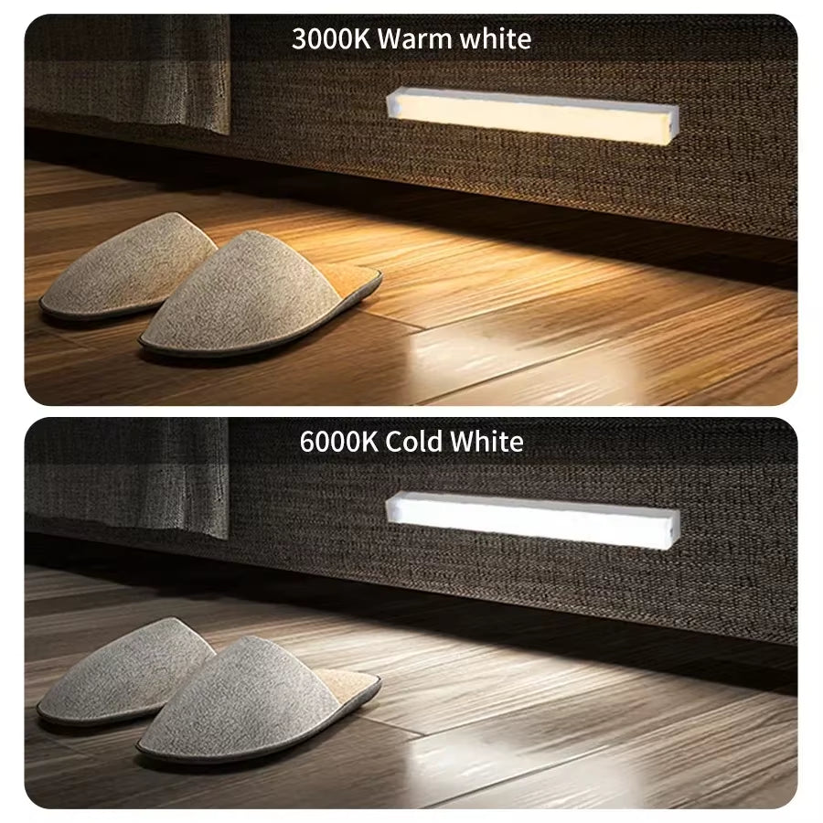 LED Body Sensor Light Magnetic Easy Access Rechargeable Bedroom Corridor Bathroom Lighting Study Room Reading Lights