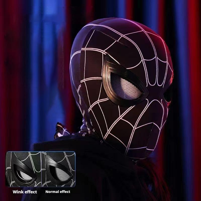 Movie Headgear Electric Remote Control Blinking Luminous Mask Halloween Cos Boy Mask Toy