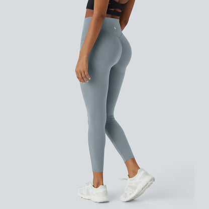 Halara Women'S Ultrasculpt Socinched High Waisted Scrunch Butt Lifting Tummy Control Side Pocket Training Leggings No Front Crotch Seam#Outdoorfun
