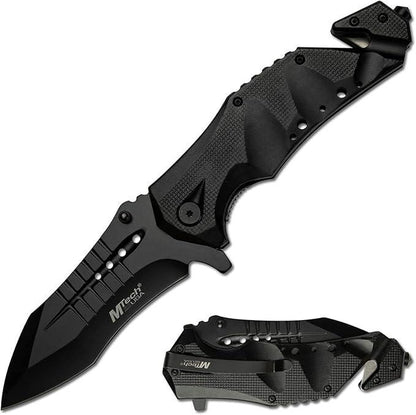 Mtech USA MT-A845BK Folding Pocket KNIFE, 5" Closed, Black Blade