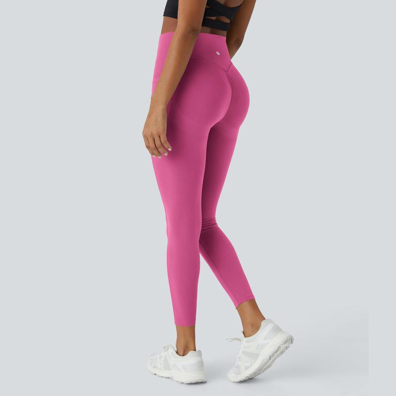 Halara Women'S Ultrasculpt Socinched High Waisted Scrunch Butt Lifting Tummy Control Side Pocket Training Leggings No Front Crotch Seam#Outdoorfun