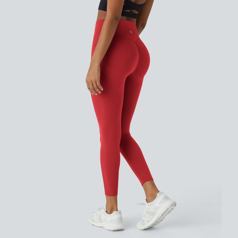 Halara Women'S Ultrasculpt Socinched High Waisted Scrunch Butt Lifting Tummy Control Side Pocket Training Leggings No Front Crotch Seam#Outdoorfun